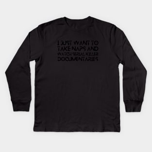 TRUE CRIME Kids Long Sleeve T-Shirt